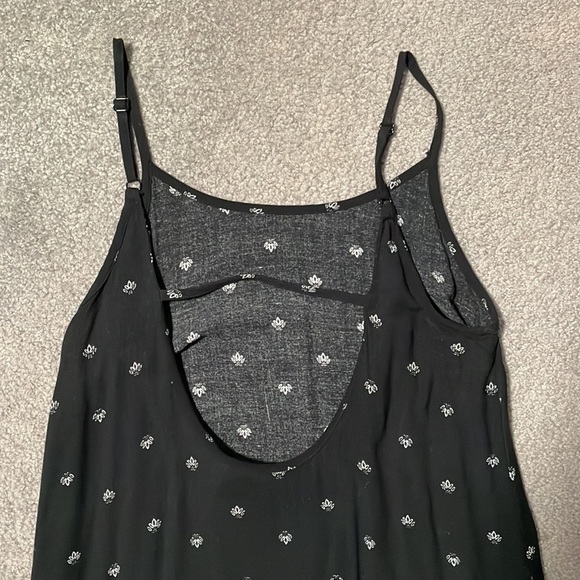 Black printed dress - Picture 3 of 5